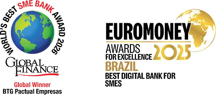 Global finance e Euromoney Awards for Excellence 2025 logo