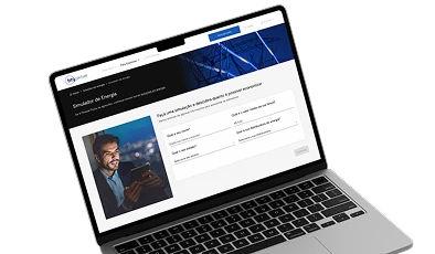 Simulador para economia da conta de energia.
