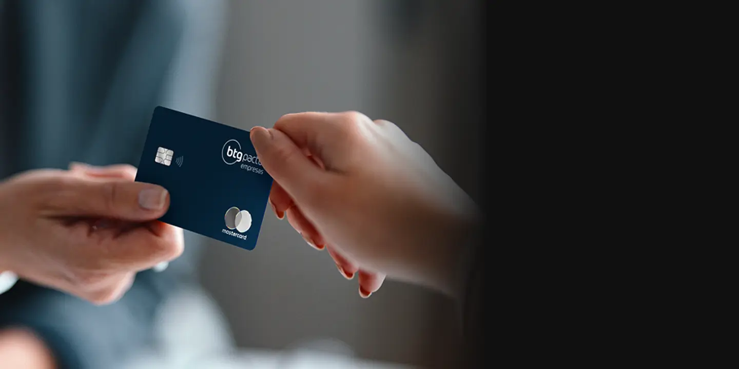 Cartão BTG Pactual empresas