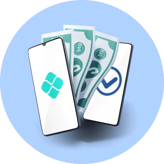 Ícone de pix parcelado