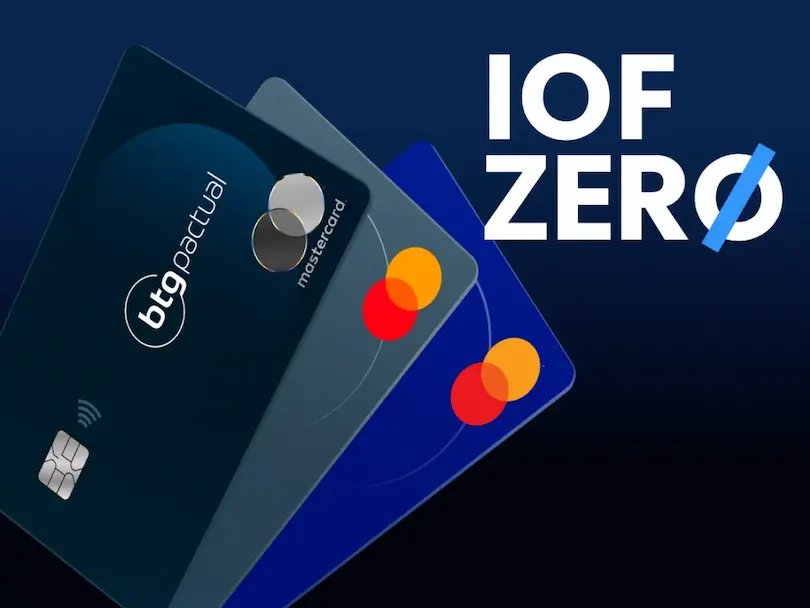 Cartão de crédito e débito do BTG Pactual Empresas